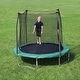 preview thumbnail 11 of 10, Skywalker Trampolines 8' Round Trampoline with Enclosure - Green