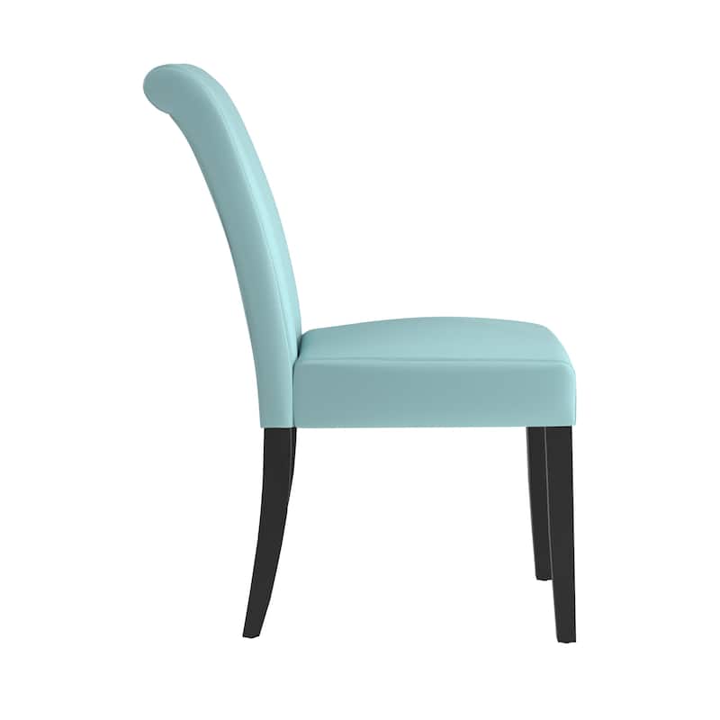 Dorian Faux Leather Upholstered Dining Chair (Set of 2) by iNSPIRE Q Bold