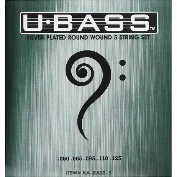 slide 2 of 2, Kala Metal Round Wound U-BASS Strings