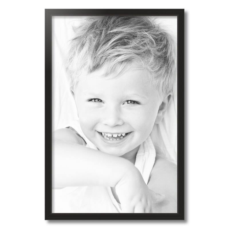 ArtToFrames Classic Waves 18x28 Inch Picture Frame, 1.00 Inch Wood Poster Frame Available in Multiple Colors (60823-18x28)