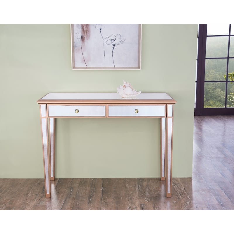Elegant Lighting Contempo Two Drawer Dressing Table