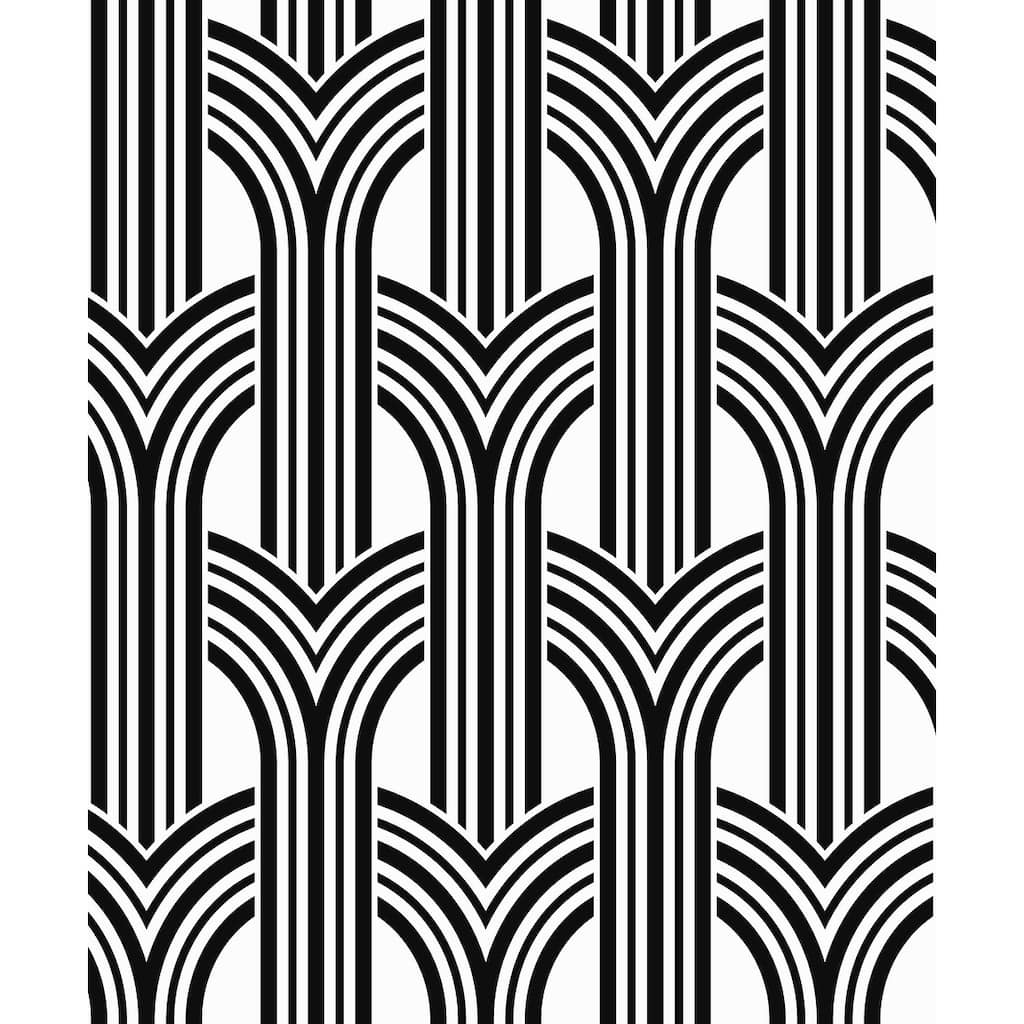 Seabrook Designs Hendrix Arches Non-Woven Unpasted Wallpaper