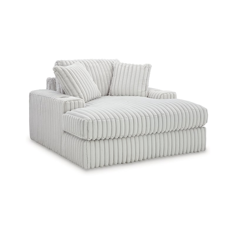 Signature Design by Ashley Stupendous Alloy Oversized Chaise - 64" W x 68" D x 41" H