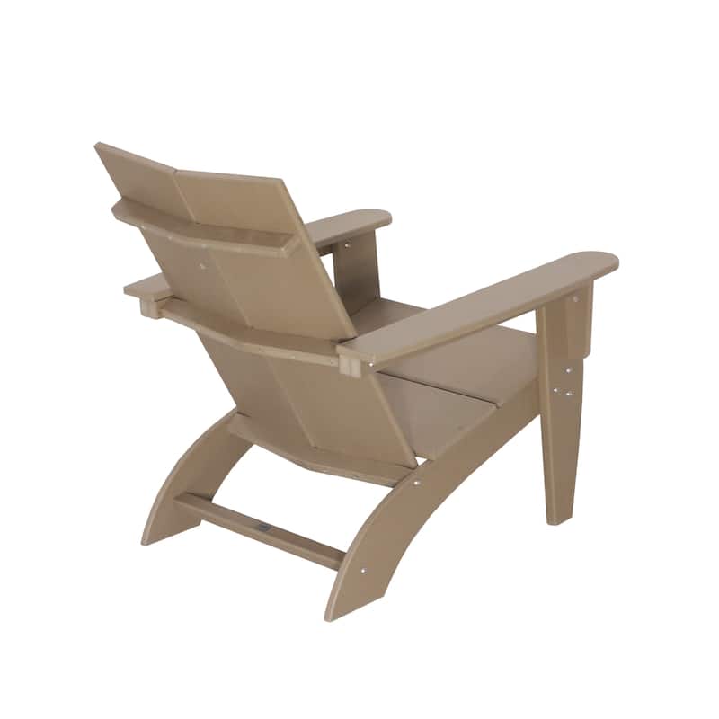 Kamas Outdoor Patio Modern Adirondack Chair