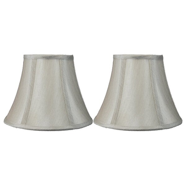 Faux Silk Bell Lamp Shade 5 inch Top 9 inch Bottom 7 inch Slant On Sale Bed Bath Beyond 30786017
