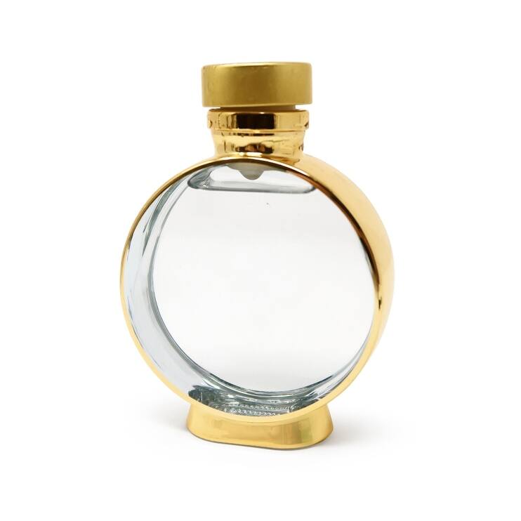 White Flower Scent Gold Plated Reed Diffuser