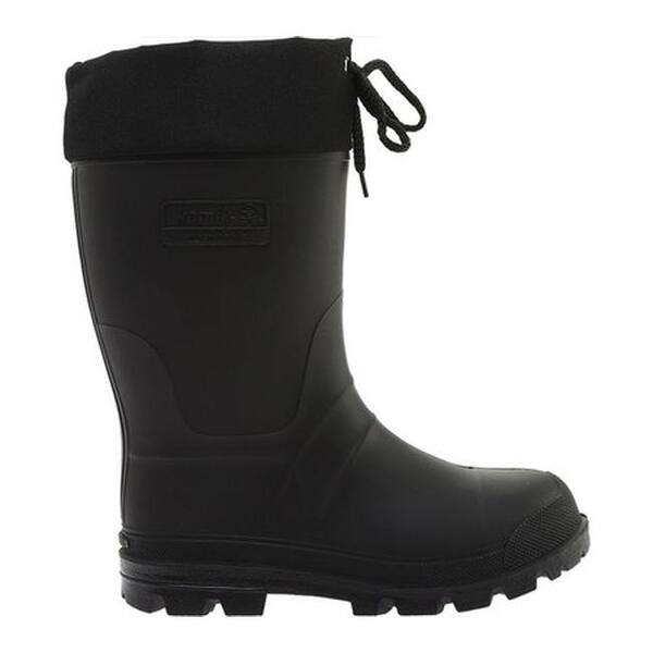 Shop Kamik Men S Icebreaker Rubber Boot Black Rubber Overstock