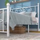 VECELO Metal Bed Frame with High Headboard and Footboard, Platform Beds with Heavy Duty Mattress Foundation