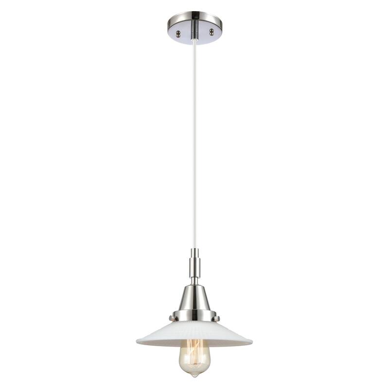 Innovations Lighting 447-1P-G1 Halophane 9" Wide Mini Pendant with