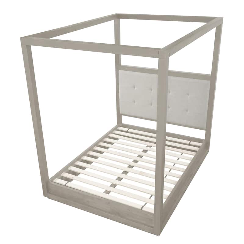 Oxford Canopy Bed in Mineral