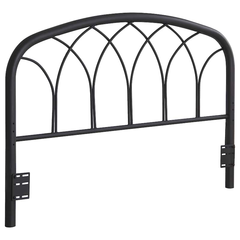 Anderson Metal Queen or Full Open Frame Headboard Black - Black - Queen