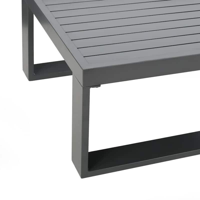 Outdoor Aluminum V Shape Sofa Sectional