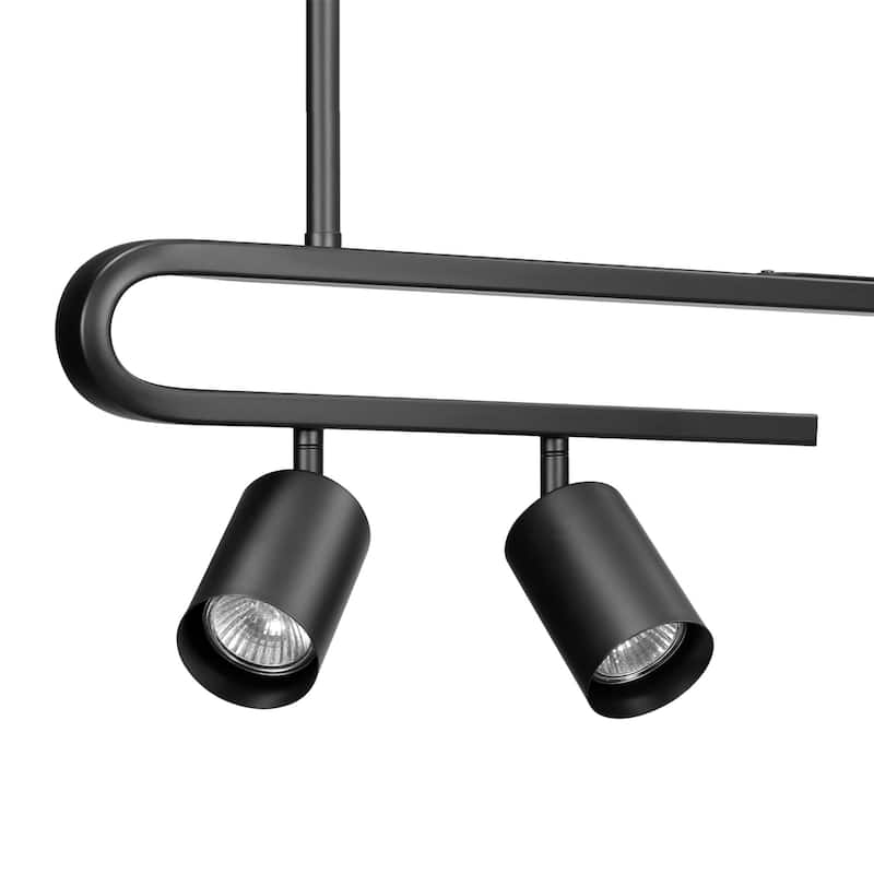 Globe Electric 91009597 Brooke 5 Light 32" Wide Semi-flush Linear