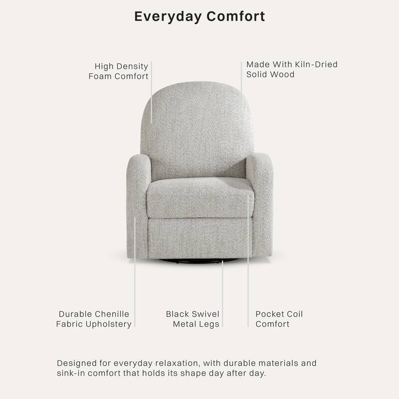 Relax A Lounger Parker Swivel Rocker Recliner