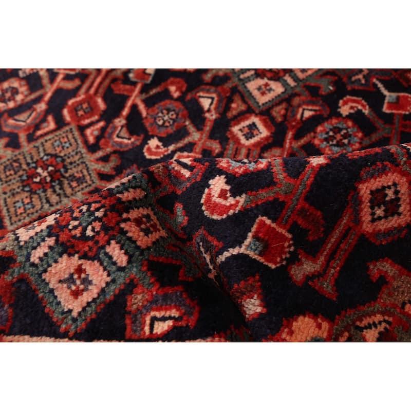 ECARPETGALLERY Hand-knotted Andelz Dark Navy Wool Rug - 3'4 x 16'6