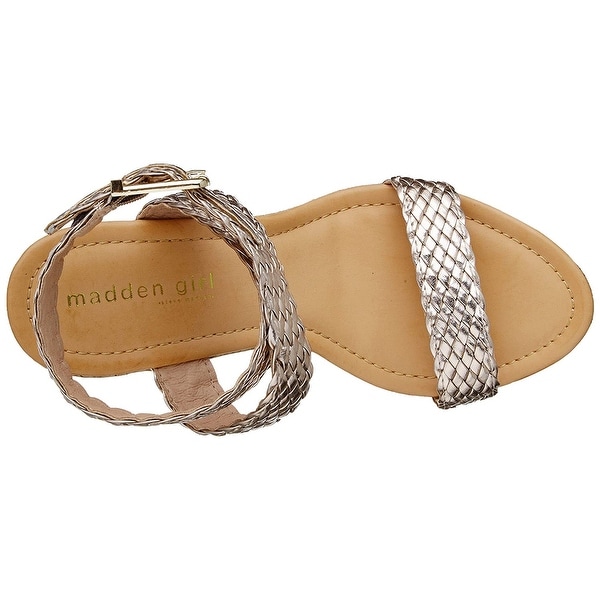 madden girl gold sandals