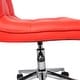 preview thumbnail 14 of 32, Porthos Home Leona Adjustable Steel and Faux Leather Office Chair