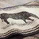 preview thumbnail 2 of 1, Sawyer Mill Charcoal Cow Jute Rug Oval w/ Pad 20x30 20x30 - White