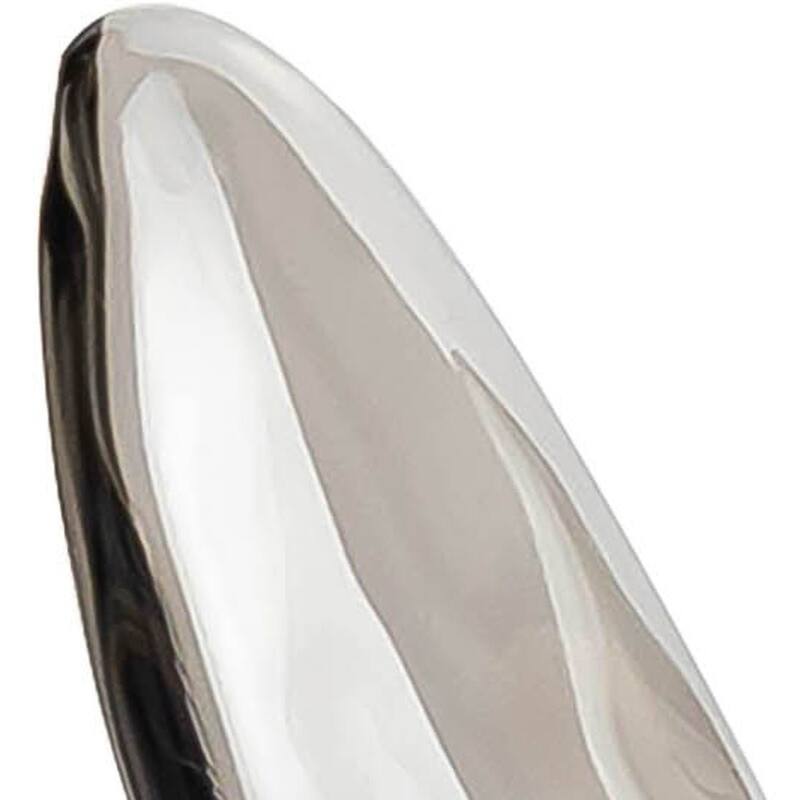 HomeRoots 3" Gray Crystal Butterfly Figurine Tabletop Sculpture