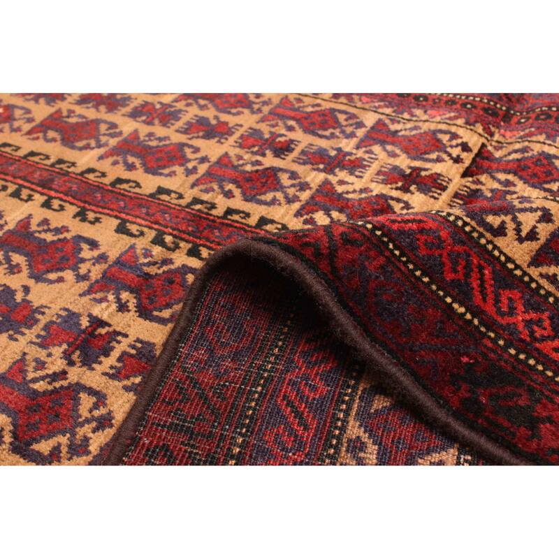 ECARPETGALLERY Hand-knotted Teimani Tan Wool Rug - 3'0 x 5'3