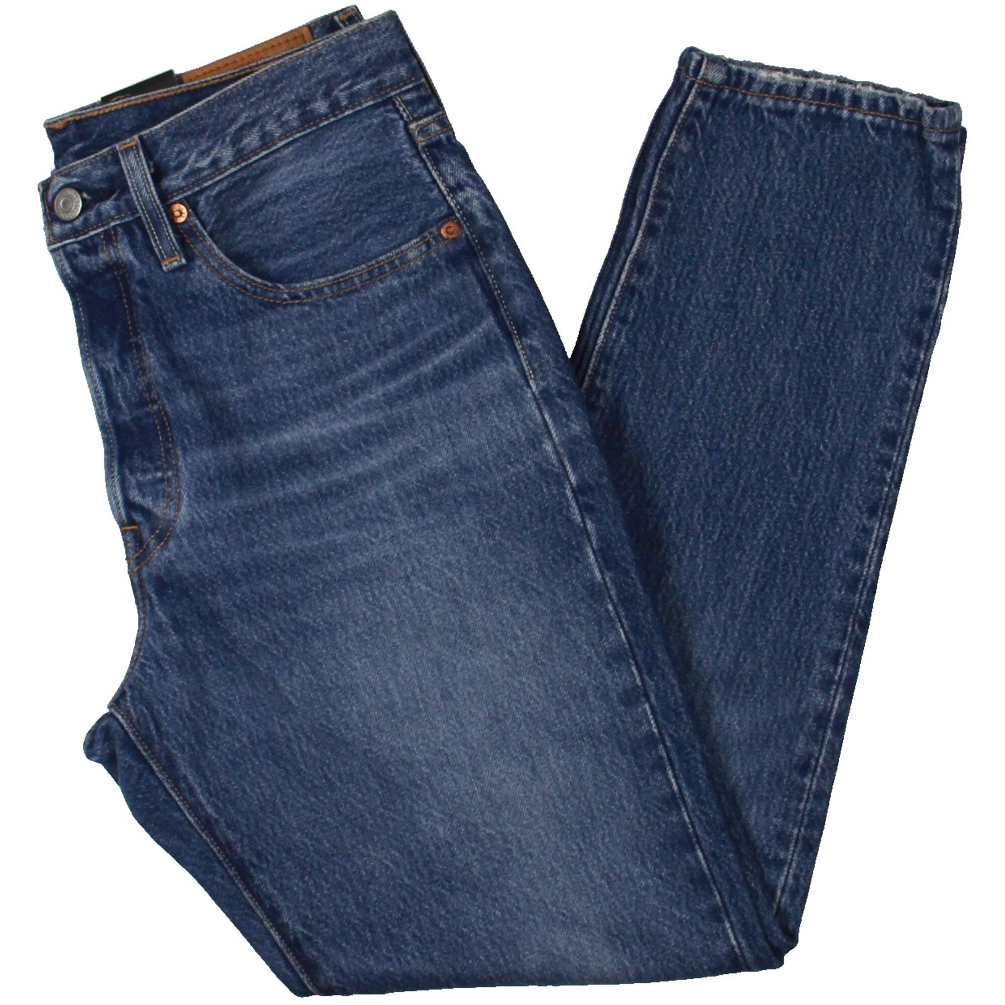 blue rise denim jeans