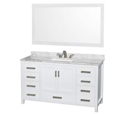 Wyndham Collection WCS141460SCMUS3M58 Sheffield 60" Free Standing