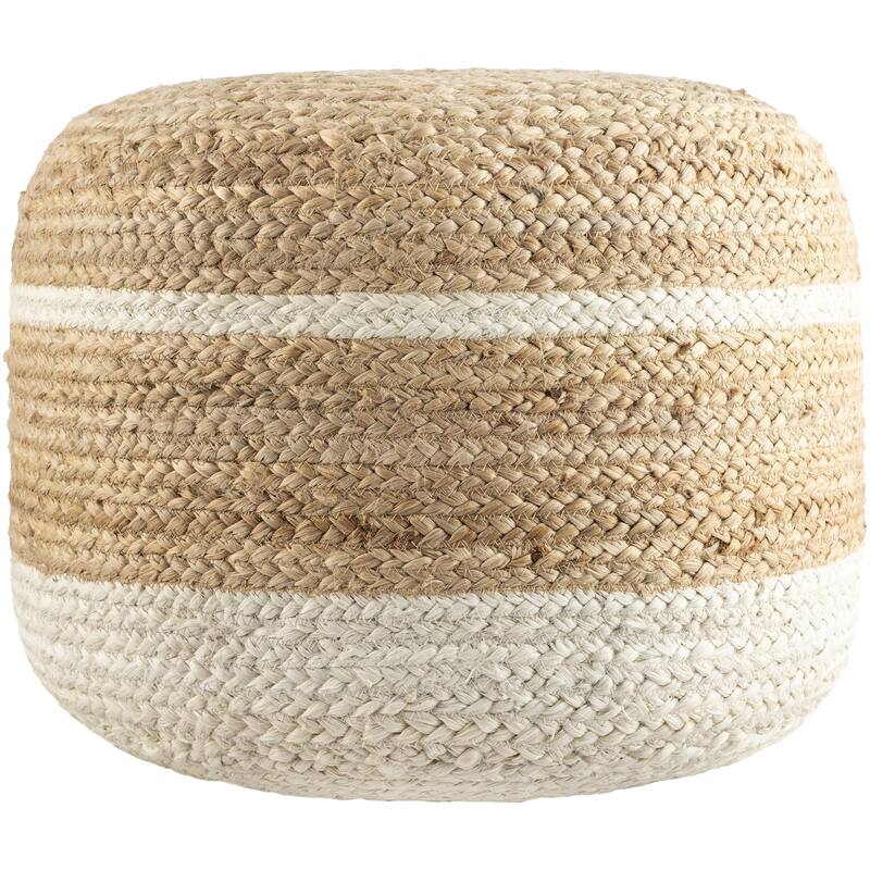 Livabliss Saratov Bohemian & Eclectic Pattern Pouf