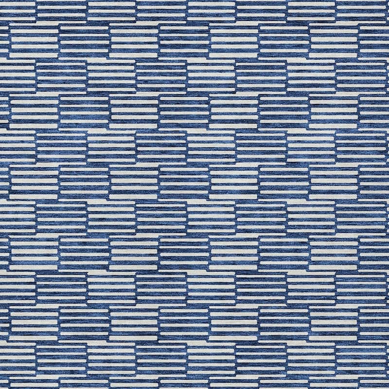HomeRoots Geometric Transitional Rectangle Outdoor Rug