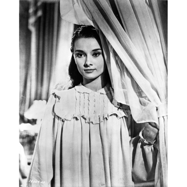 Audrey Hepburn My Fair Lady Bedroom Movie Scene Photo Print