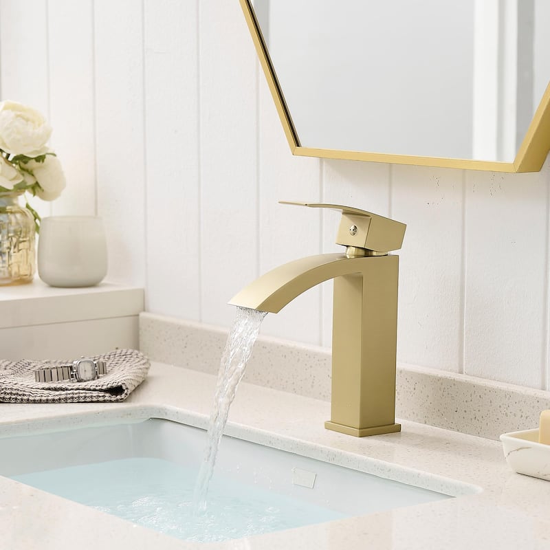 Single Hole Bathroom Tap Modern Single Handle
