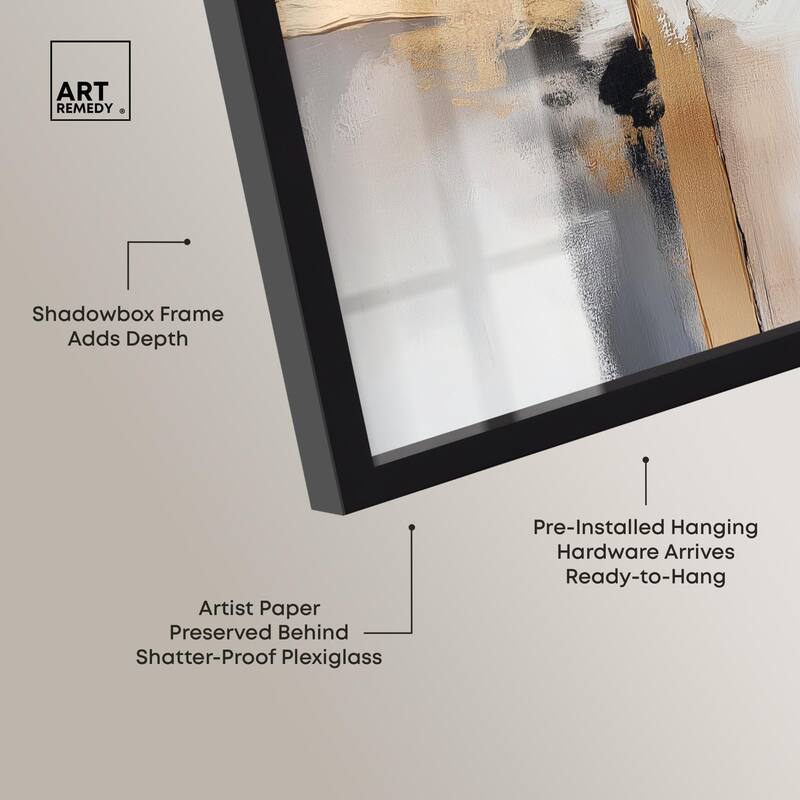 Golden Hour I Shadowbox by Art Remedy