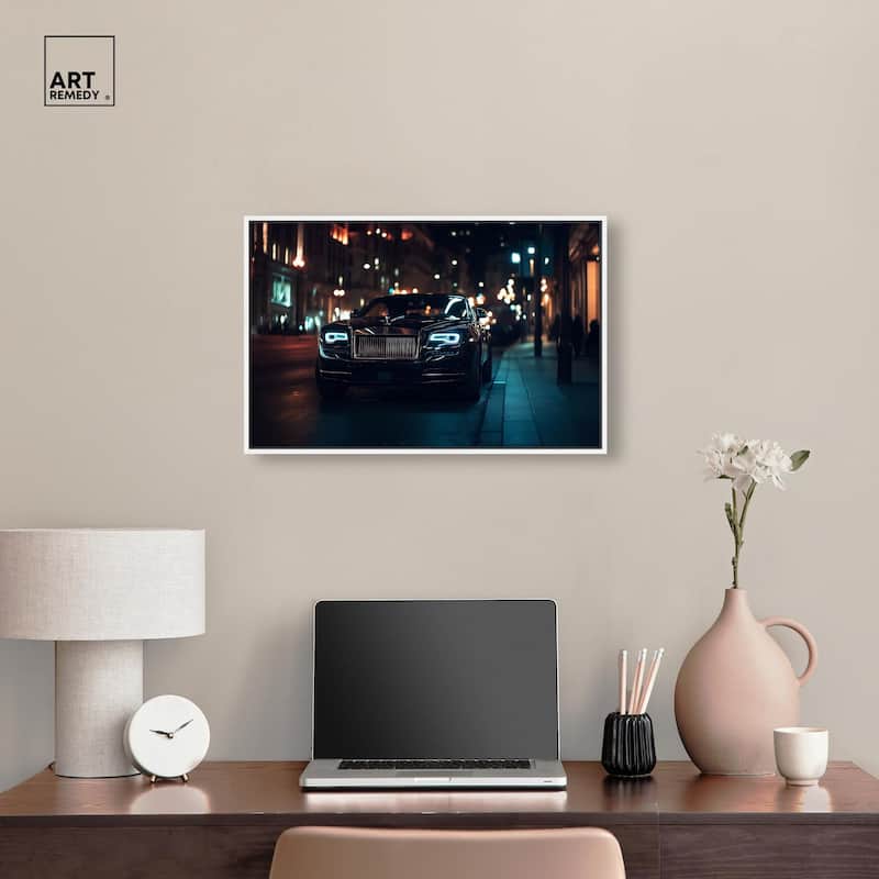 Phantom's Gleam Canvas by Art Remedy