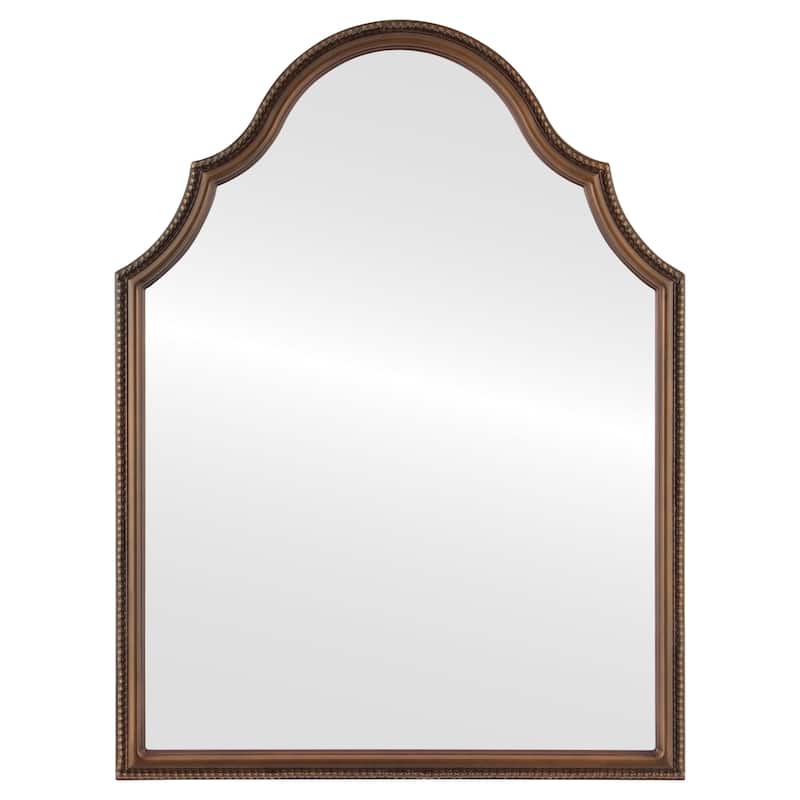 Lansing Framed Vanity Mirror - Peaks Cathedral - 24x32 - Bronze/Gold