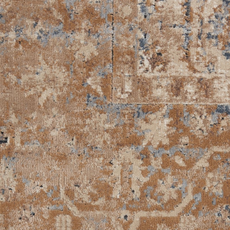 Malta Classic Bordered Geometric Medallion Area Rug
