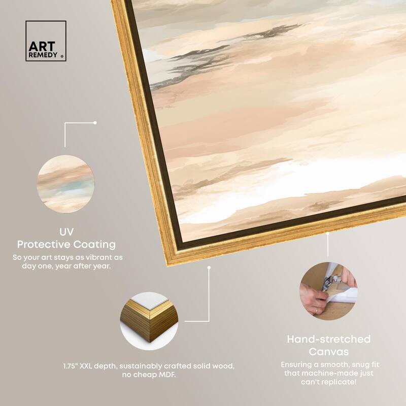 Roseate Skyfall I Canvas by Art Remedy