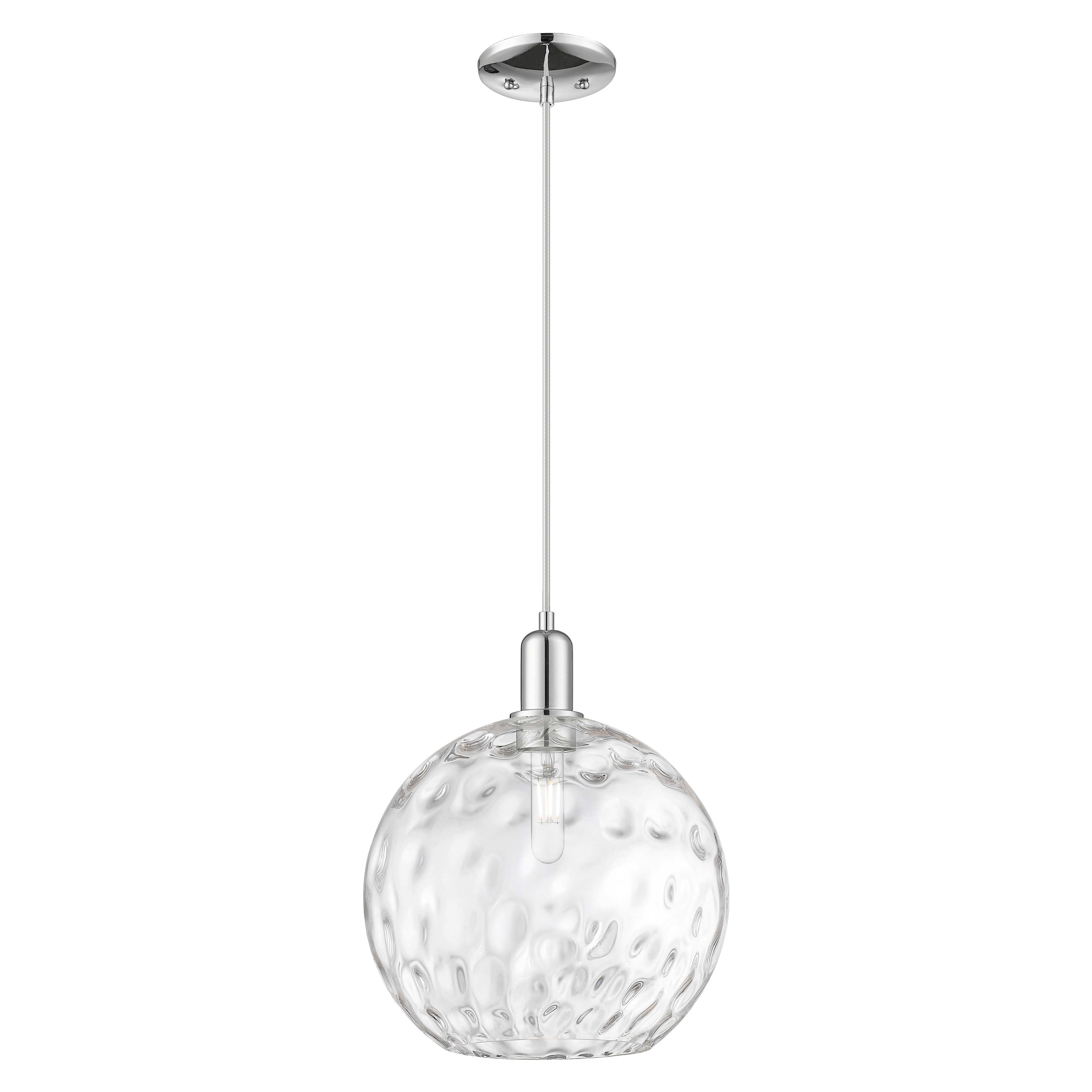 Innovations Lighting Endless Possibilities Arcadia - Athens Water Glass - 1 Light 12" Cord Hung Mini Pendant