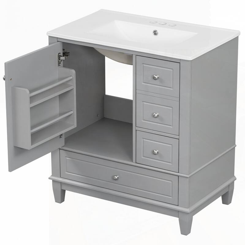 30" Bathroom Vanity with Sink