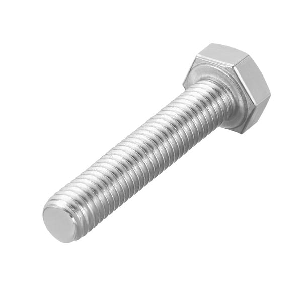 Metric M8x40mm 304 Stainless steel Hexagonal Head Screw Bolt 10pcs ...