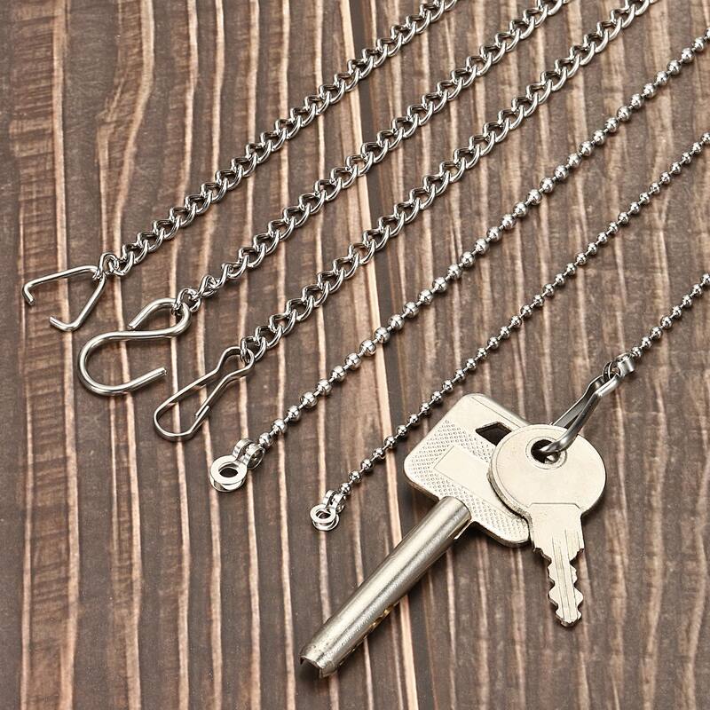 4pcs Hanging Chain Snap Clips Signboard Chalkboard Plant Basket Hanger