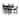 POLYWOOD Lakeside 7-Piece Bar Set - N/A
