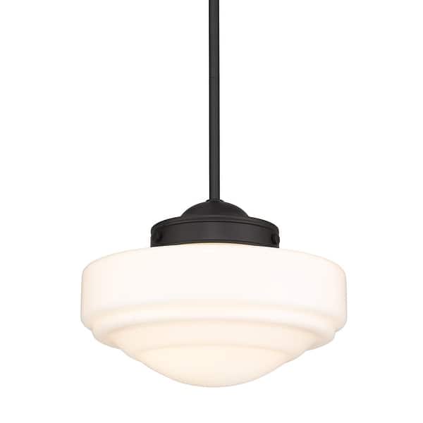 slide 2 of 2, Ingalls Medium Pendant - 12"x8.5" 12"x8.5" - Matte Black
