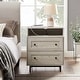 preview thumbnail 15 of 21, Middlebrook Modern 2-Drawer USB Nightstand Birch