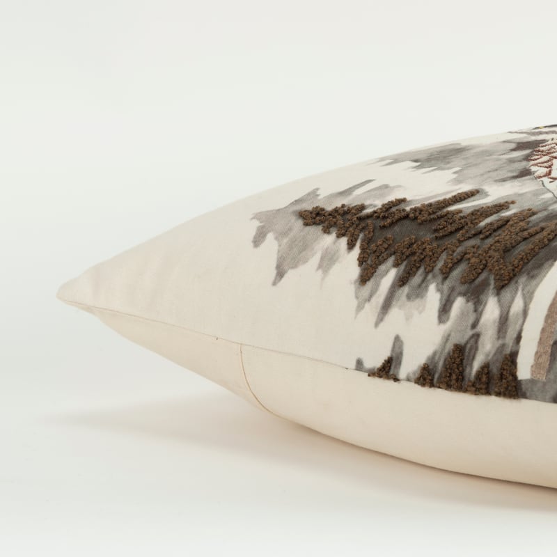 Rizzy Home Snow Owl Throw Pillow Cover