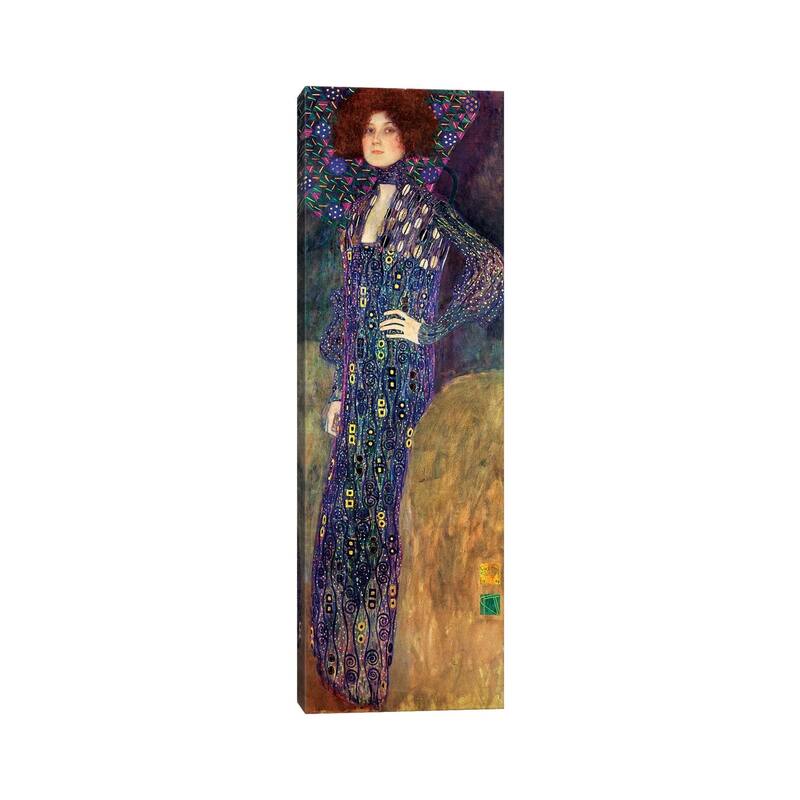 iCanvas "Emilie Floege, 1902" by Gustav Klimt Canvas Print