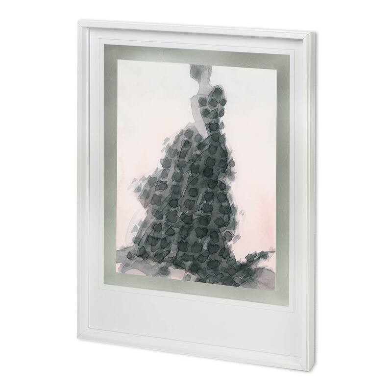 Tulle and Drapery I Framed Art Print