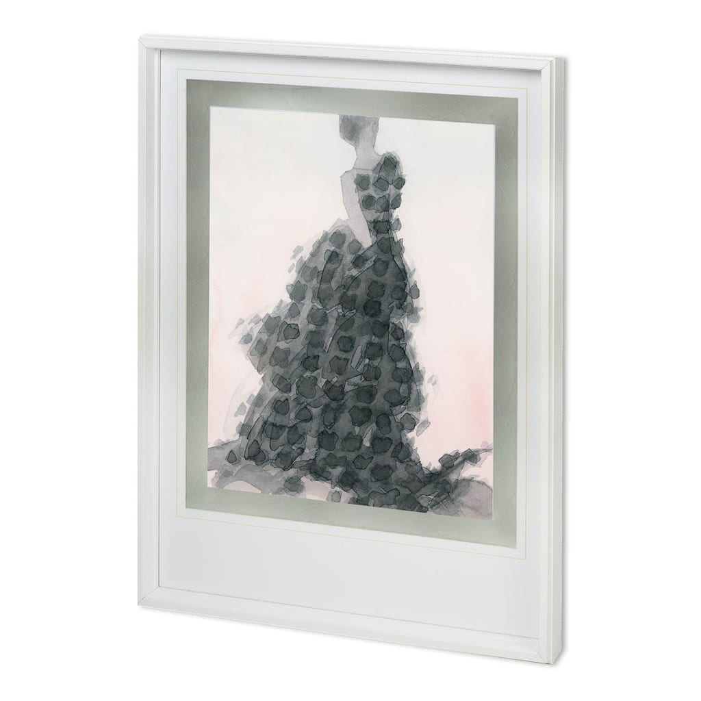 Tulle and Drapery I Framed Art Print