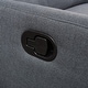 preview thumbnail 19 of 19, Halima Fabric 2-seater Recliner Club Chair by Christopher Knight Home
