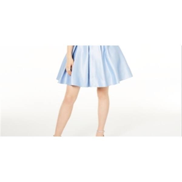 blondie nites fit and flare dress Short Green A-Line Homecoming Dress with Pockets Hunter / 15 main image 0
