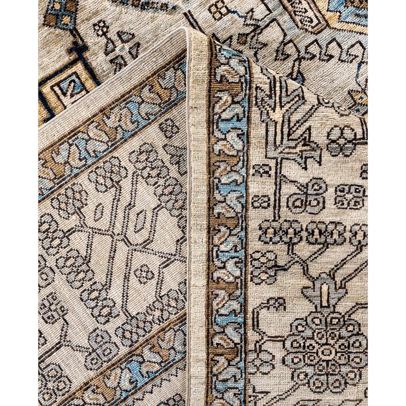 Serapi One-of-a-Kind Hand-Knotted Area Rug - Beige - 9' 0" x 12' 0"