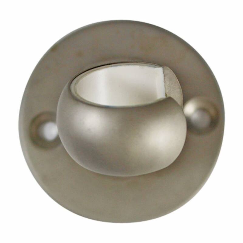 Brass Twist-In Bracket Satin Nickel Shower Part Replacement Renovators Supply
